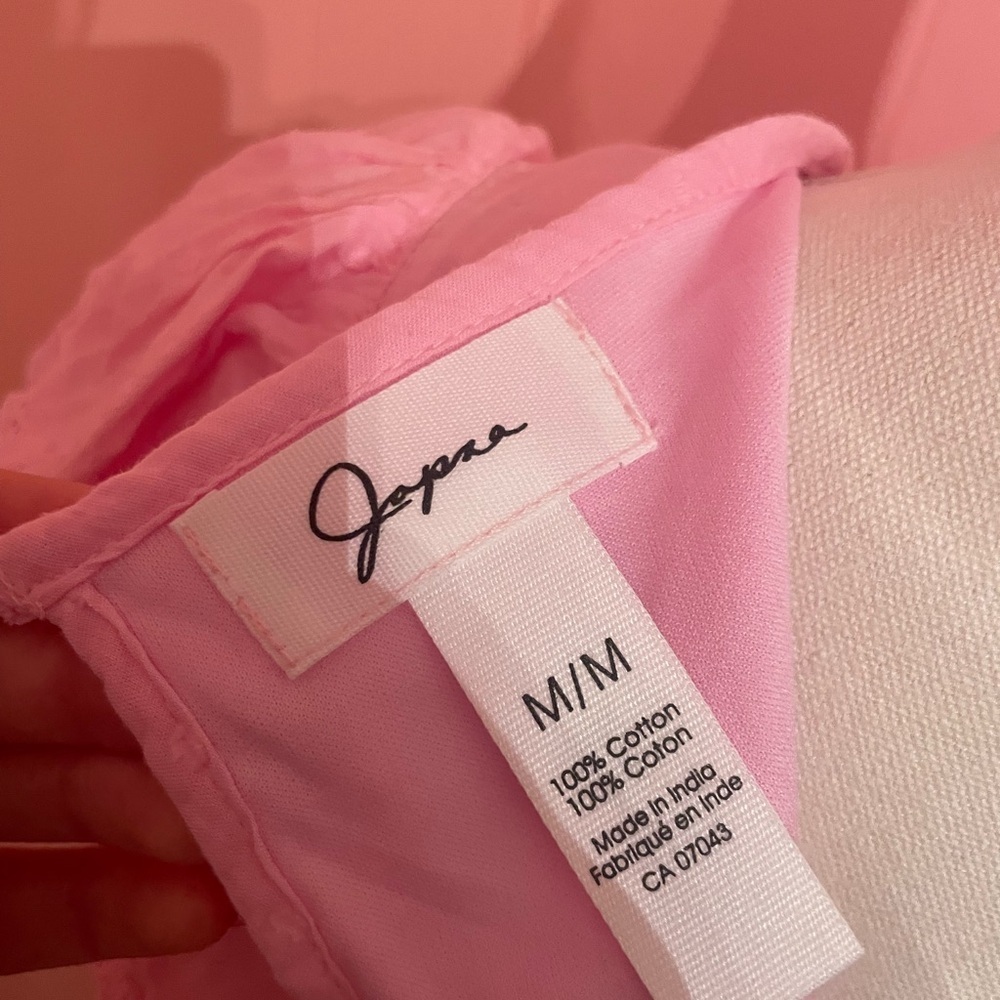 Japna Pink Ruffle Sleeve Dress - Picture 4 of 4